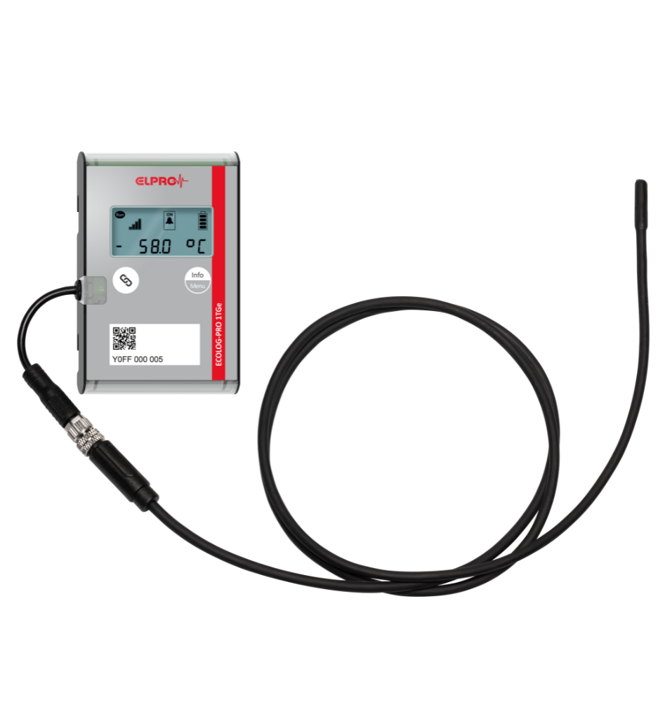 Pt100 Probe for Refrigerator/Freezer (M8 Connector)